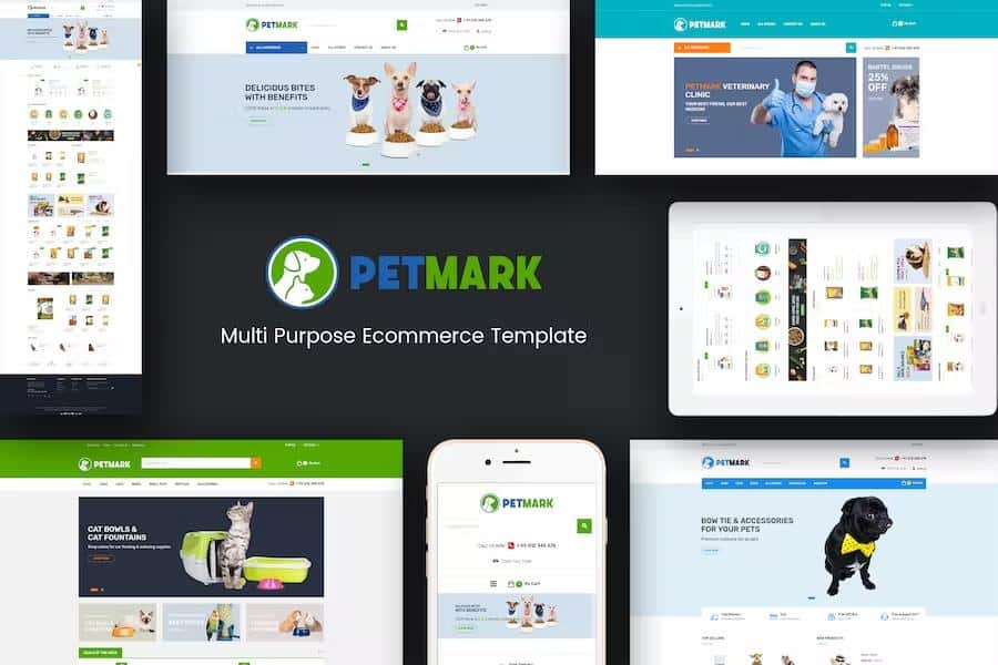 PETMARK – PET CARE, SHOP & VETERINARY MAGENTO 2 THEME